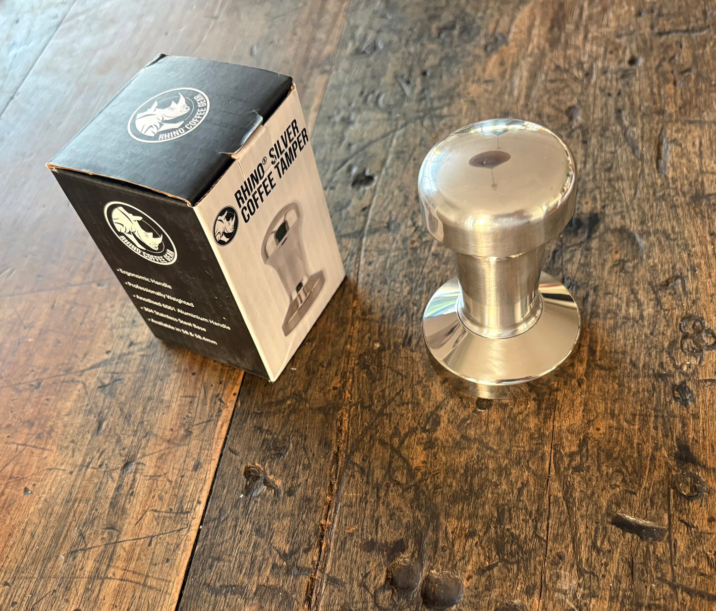Rhino Tamper - Silver - 58mm