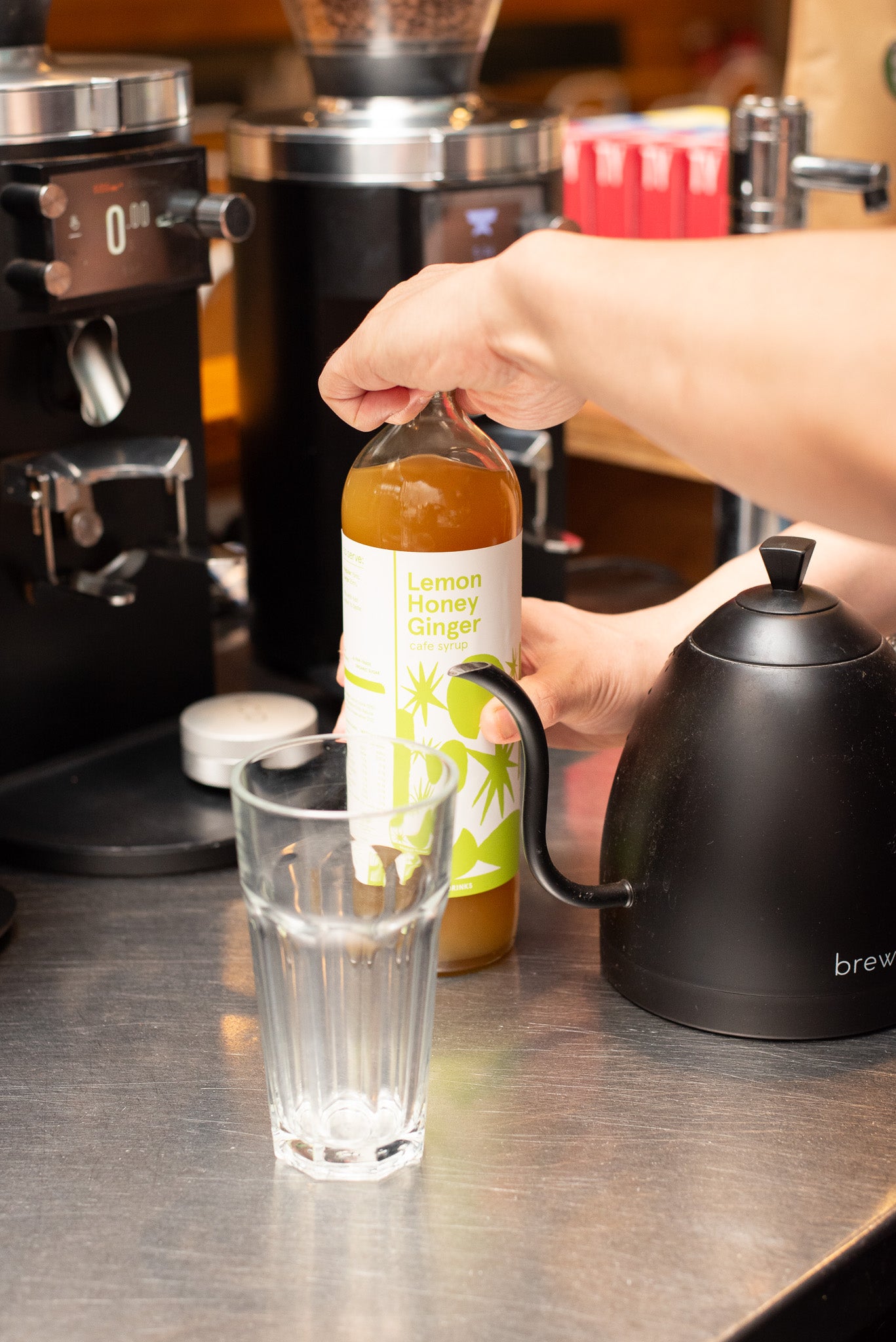 Lemon, Honey & Ginger Cameo Cafe Syrup 750ml