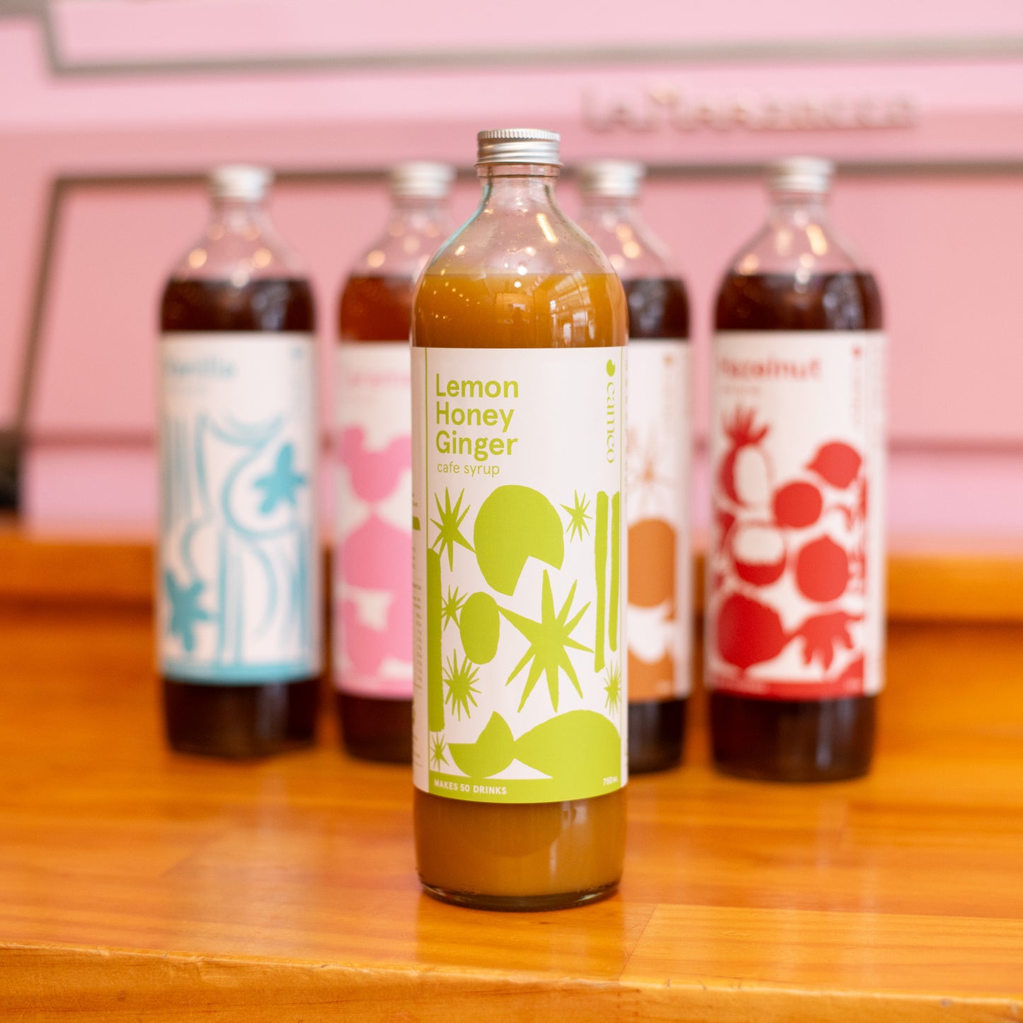 Lemon, Honey & Ginger Cameo Cafe Syrup 750ml