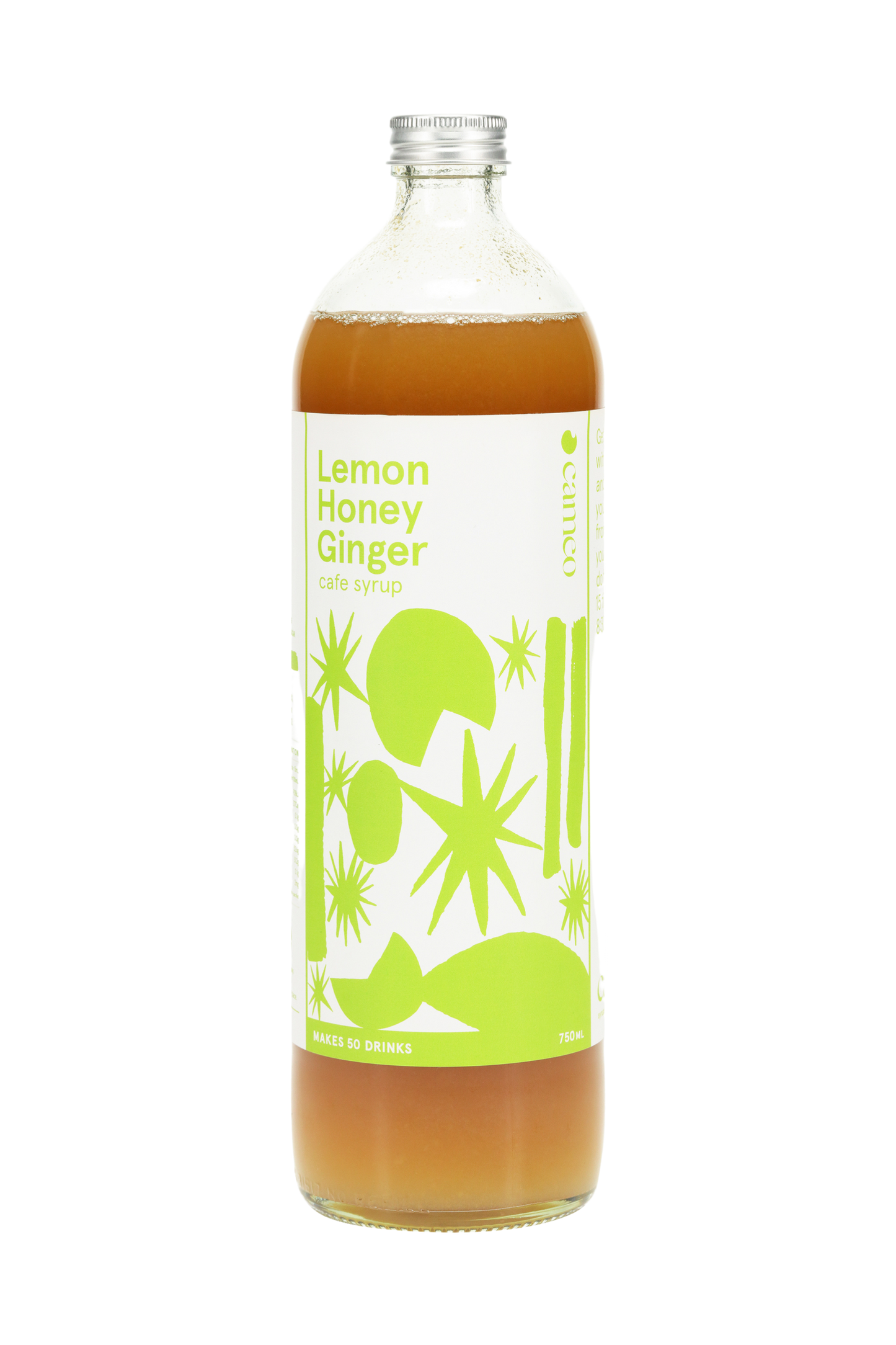 Lemon, Honey & Ginger Cameo Cafe Syrup 750ml