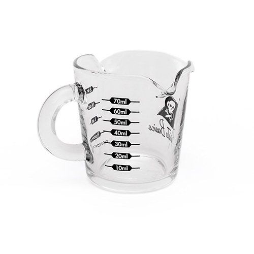 70ml Triple Spout Espresso Measuring Glass