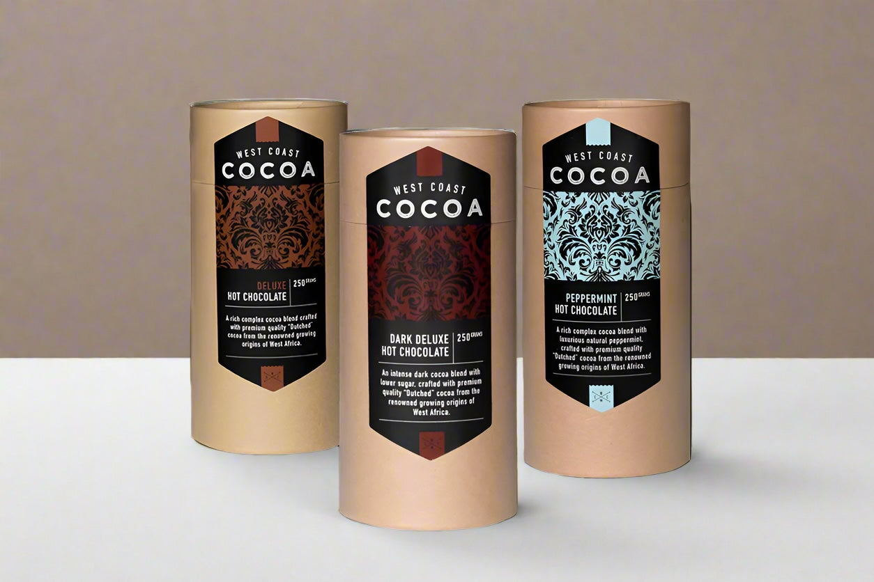 west coast cocoa hot chocolates