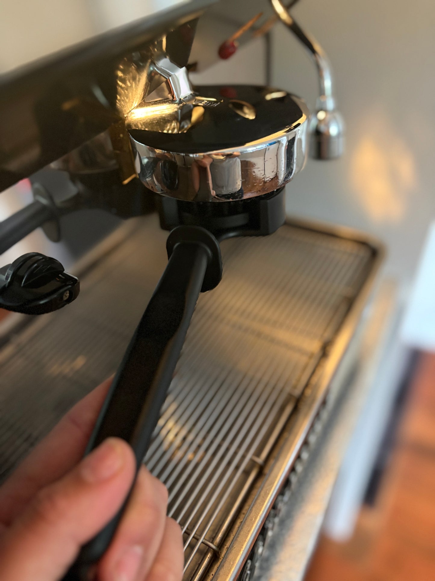 58mm Coffee Machine Head Cleaning Brush