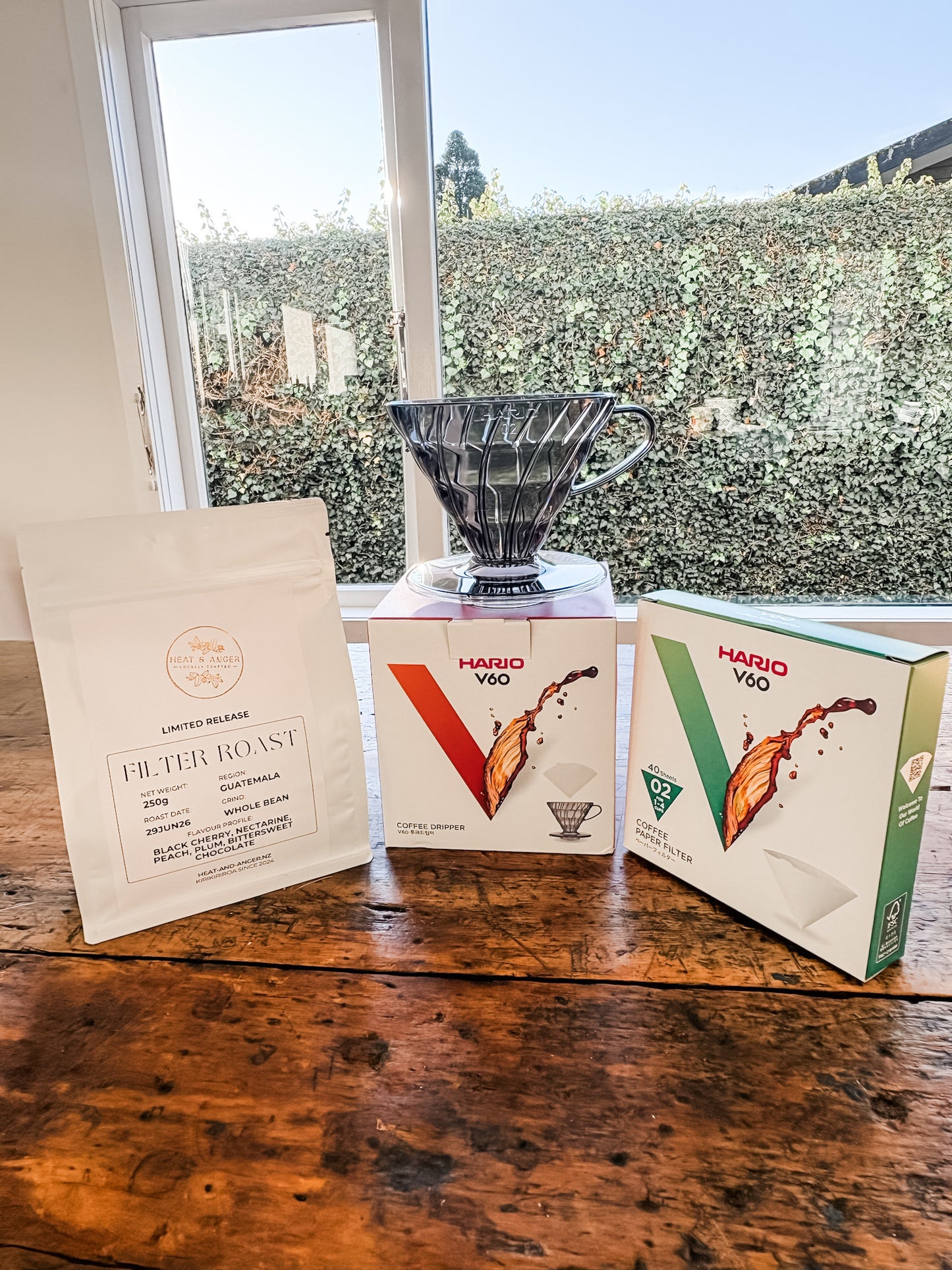 Hario V60 pour-over combo