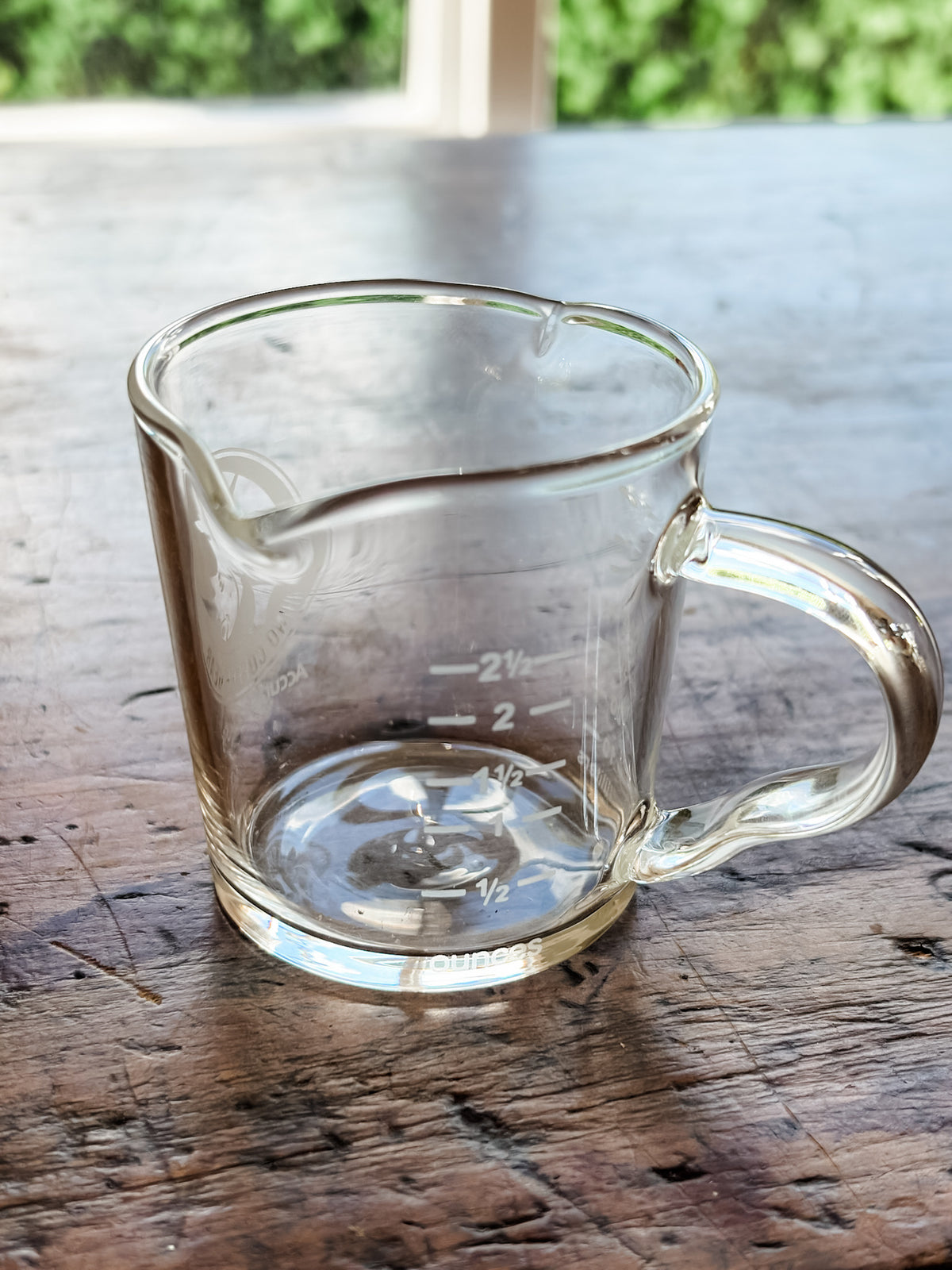 70ml Rhino Double Spout Espresso Measuring Glass