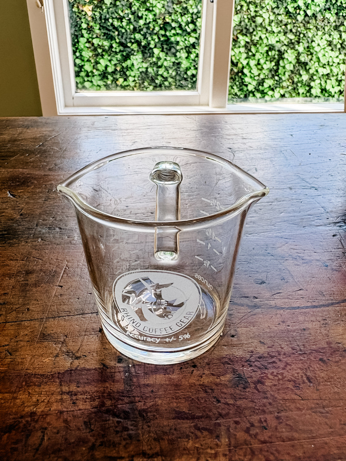 70ml Rhino Double Spout Espresso Measuring Glass