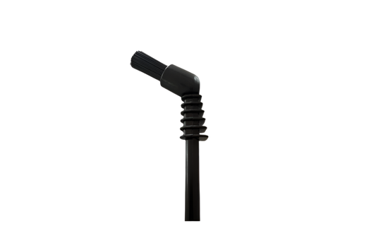 Coffee machine head cleaning brush